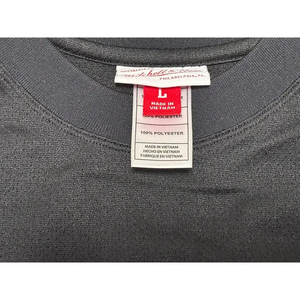 Mitchell & Ness Branded Sports Long Sleeve Hockey Shirt Men’s Large L New NWOT